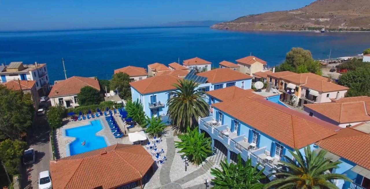 Blue Sky Hotel - Petra - Lesvos - Greece Exterior foto