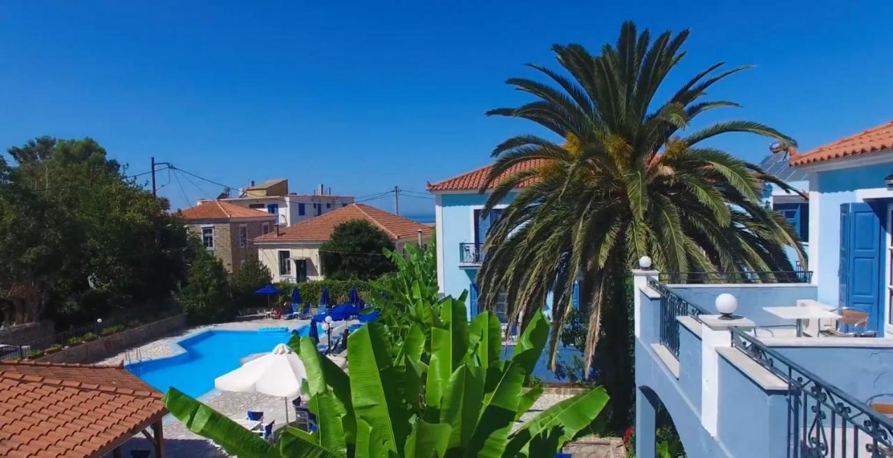 Blue Sky Hotel - Petra - Lesvos - Greece Exterior foto