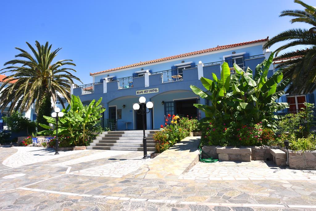 Blue Sky Hotel - Petra - Lesvos - Greece Exterior foto