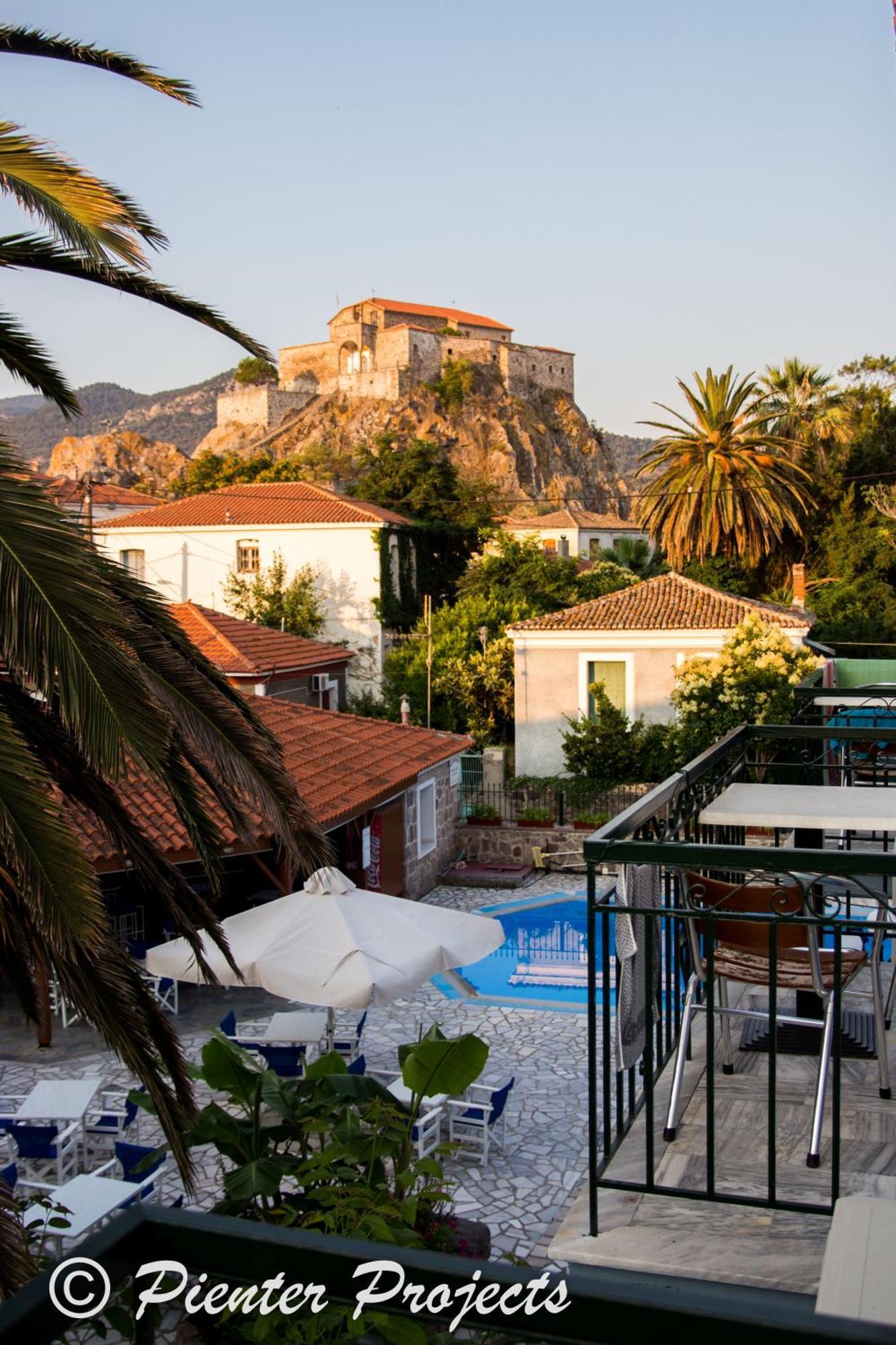 Blue Sky Hotel - Petra - Lesvos - Greece Exterior foto