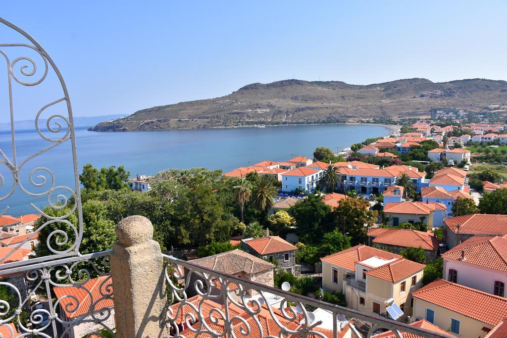 Blue Sky Hotel - Petra - Lesvos - Greece Exterior foto