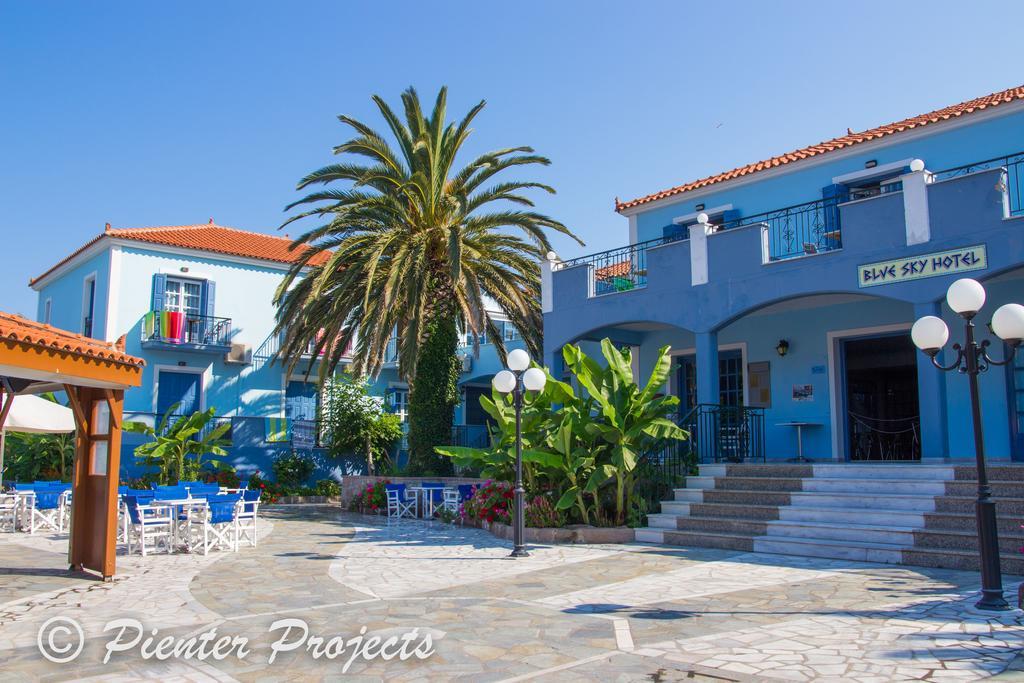 Blue Sky Hotel - Petra - Lesvos - Greece Exterior foto