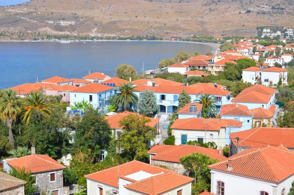 Blue Sky Hotel - Petra - Lesvos - Greece Exterior foto